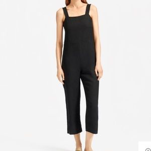 Everlane Linen Square Neck Jumpsuit